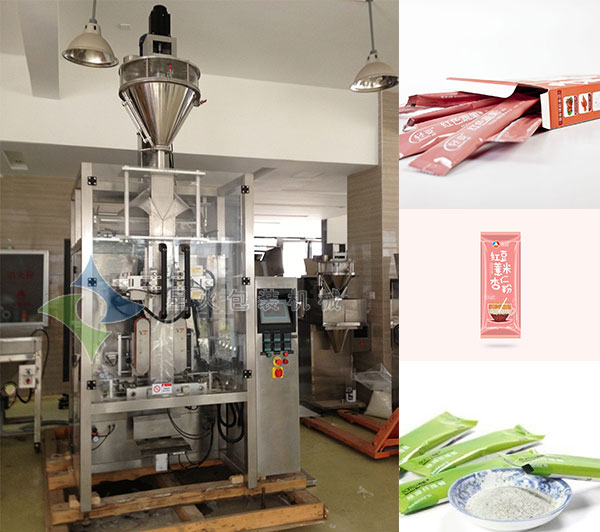 代餐粉包装机及包装样品