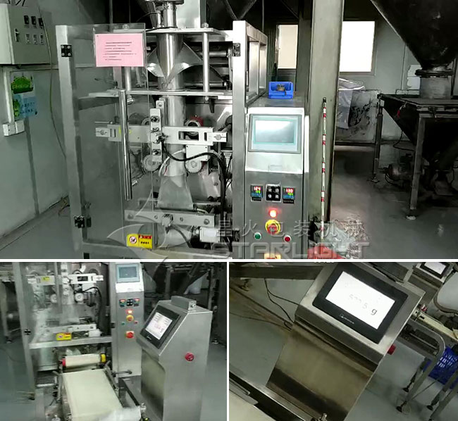 背封袋装粉末包装机细节展示