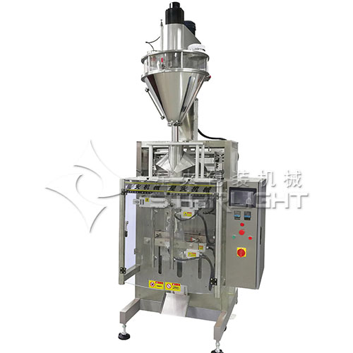 天然鱼饵粉末自动包装机-背封袋装粉末包装机